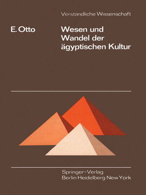 cover image of Wesen und Wandel der ägyptischen Kultur